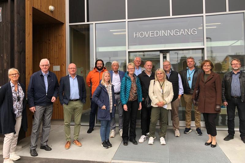Ringerike kommune inviterte til omvisning og orientering om nye kommunale bygg