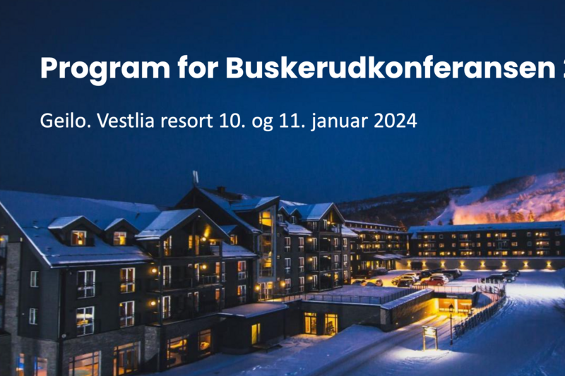 Buskerudkonferanse 10. - 11. januar